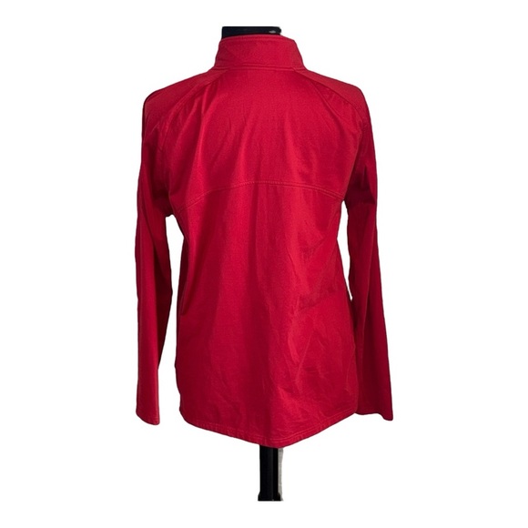 CUTTER & BUCK KC Chiefs Women's Helmet Logo Half-Zip Pullover Red 3X - Picture 6 of 13